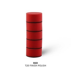 무선광택기 자동차연마기 광택패드 SPTA 2 인치 50mm 스폰지 연마 패드 플랫 버핑 키트 자기 접착 자동차 왁싱 뷰티 카 폴리싱 D, 01 2inch, 07 Red Polish Pad 5pc