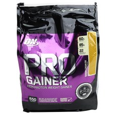 ON 歐恩 Optimum Nutrition Pro 高蛋白增重香蕉奶油派, 4.62kg, 1個
