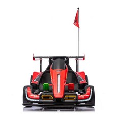 1인용 고카트 레이싱 어린이 전동차 카트라이더 나인봇, 전기 구동, 드리프트 레드-24V 초대형 배터리