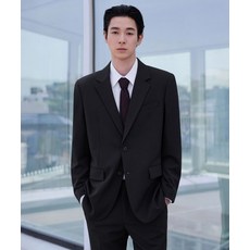 무신사스탠다드 MUSINSA STANDARD 릴렉스드 베이식 블레이저 [다크 그레이] MMJJK0Z02-DG 161106