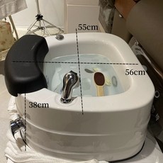 족욕 세면대 대야 발마사지 가정용 네일 네일샵 원형, 1