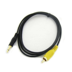 단선케이블 (COMS) 모노-RCA 단선 변환케이블(3.5) 3M, 본상품