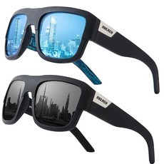 남성 및 여성용 스퀘어 편광 선글라스 클래식 드라이빙 스포츠 선글라스 남성용 100% 자외선 차단 고글 R03 R03 B2