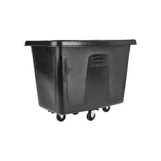 Rubbermaid 樂柏美 方形斗車 12立方英尺, 1個
