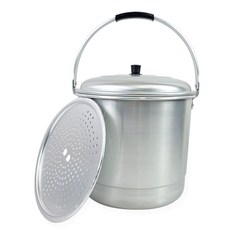 양은 백들통 알루미늄 곰통 곰솥 찜기 빨래삶기 찜냄비, 1개, 대, 32.5cm