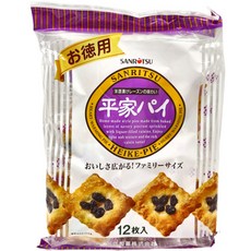 三立 源氏派 平家派 FIGARO 綜合餅乾禮盒 薄燒 葡萄派 綜合餅乾 下午茶點心, 1個, 德用平家葡萄派餅26.02