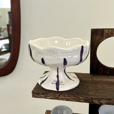 잇츠K 프리미엄 세라믹 도자 반려동물 식기 인테리어 감성 펫 그릇, 1개, 심플 모던