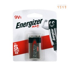 에너자이저 맥스9V 1개 행복한일상