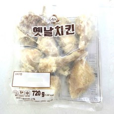 새마원 상도 옛날치킨 국내산 닭고기 8조각 닭한마리, 1개, 720g