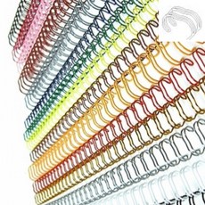 와이어링 2:1 32mm 화이트 40P 와이어제본링 제본스프링