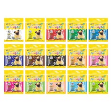 아모스 탱탱 아이클레이 파우치, 갈색, 110g, 5개