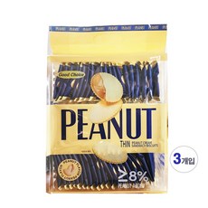 피넛 크림 샌드위치 비스킷 과자 280g x 3개 사무실간식