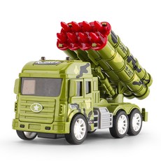 男孩模擬慣性玩具車 火箭飛彈車模型, {KYE軍四}導彈車, 1個