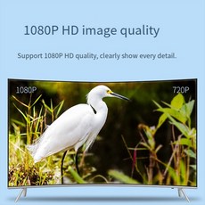 무선 디스플레이 어댑터 WiFi 화면 캐스트 미러링 미디어 스트리밍 수신기 전화/PC/태블릿 TV 프로젝터 표시, 검은색