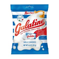 갈라티네 플레인밀크 우유사탕 이탈리아 밀크캔디 125g, 1개