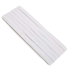 Shappy 미국매장정품+ 바느질용 탄성 밴드 니트 브레이드 1.3cm X 22야드 화이트 1709646, 3/8 Inch X 11 Yards.