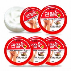 웰빙헬스 관절애 바르는 마사지크림 100g 5개, 1g