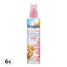 스너글 멜로우선샤인 퀵드라이 섬유탈취제, 150ml, 6개