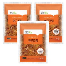 신선애 치자 연근조림 1kg, 3개