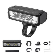 시그니처베이지 자전거 킥보드 라이트 전조등 후레쉬 YPZ424, 1개, 900루멘