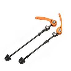 자전거 액슬 퀵 릴리즈 스큐어 앞뒤 휠 허브 액세서리 로드 바이크 산악 MTB BMX에 적합, 04 Front quick release, 1개