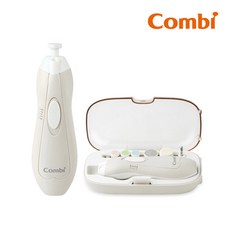 Combi 康貝 MiniCare親子電動磨甲機 (粉/米)【金寶貝】安全低噪，多種磨頭，全家適用, 杏色, 1個