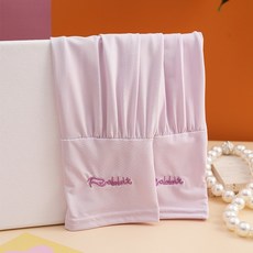 涼感寬鬆冰絲防曬袖套 寬鬆防曬袖套 涼感防曬 袖套 運動袖套 自行車袖套 單車袖套 冰絲袖套, 紫色, 1個