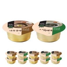 조리고 나주곰탕 6팩 미역국 6팩 총 12팩, 350g, 12개