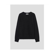 에잇세컨즈 8SECONDS 고밀도 파인코튼 라운드 니트 블랙 MMB318 ARB278