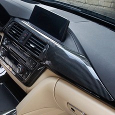 BMW 3시리즈 F30 대쉬보드패널 카본 몰딩 호환 용품, 1세트
