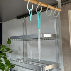 버블티 두꺼운 벤티 빨대 청소솔 손잡이 얇은 빨대 세척솔 젖병 틈새, 1개