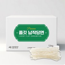 [대용량 벌크] 업소용 납작당면 찰당면, 1개, 13kg