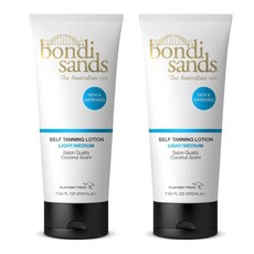 본다이 샌즈 셀프 태닝 로션 라이트 미디엄, 2개, 200ml