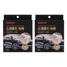 불스원 스크래치 쓱싹 컴파운드 타월 3p, 2개, 3g