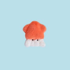 바다동물 자석인형 냉장고 마그넷 해양동물 블라인드 인형, 오렌지오징어-개봉확인제품