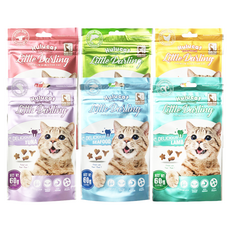 Hulu cat 卡滋化毛潔牙餅 60g 貓咪零食, 1個, 化毛潔牙餅