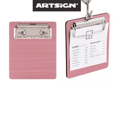 나무무늬 110소 영수증 클립보드 빌지 분홍우드 클립tjr3+1oOu