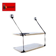 블랙캣 키티실 비버 캣베드 아이보리 2단q_d7+9Jnw