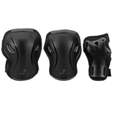 Roller Derby Guard Tarmac 360 성인용 3팩 보호, Large