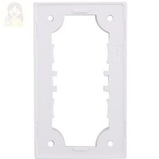 스토어-소유 콘센트보조대 1구 전기벽고정 벽부착콘센트보조대