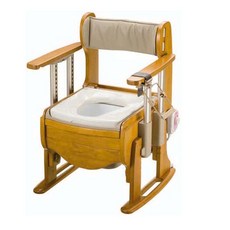 【海夫健康生活館】HEF 日本Richell 木製 舒適座 優便座 暖房型(REC18690), 1個