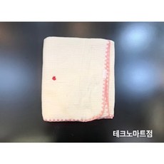 [아가방 사계절] (OD)토끼거즈블랭킷 아가이불 애착이불 임신축하 출산 신생아 선물 무형광, 크림