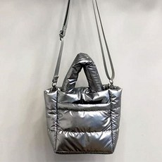 실버 토드 가방 패딩 가벼운 토트 여성 백 미니 mon+38253og