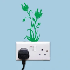 재미 있는 패턴 스위치 스티커 아이 방 거실 침실 장식 홈 데칼 만화 동물 고양이 개 비닐 벽화 예술, 6 3121