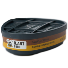 黑蟻工業 BANT 過濾罐, 6893濾毒罐【2個一包】, 1個
