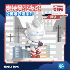 奧特曼英雄公仔小夜燈擺飾：新款微場景發光裝飾，可組合造型，兒童節生日禮物, 澤塔