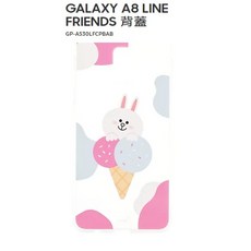 【原廠盒裝公司貨】Samsung適用 Galaxy適用 A8 LINE FRIENDS 背蓋, 1個