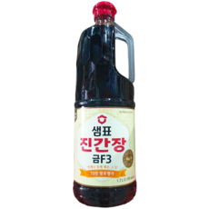샘표 진간장 금F3 1.7L 업소용 식당용
