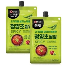 청정원순창 청양초쌈장, 190g, 2개