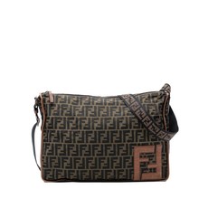 펜디 중고 2000-2010 주카 캔버스 크로스 백